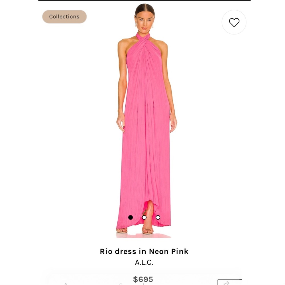 A.L.C Rio Dress Hot Pink - worn once! 💕